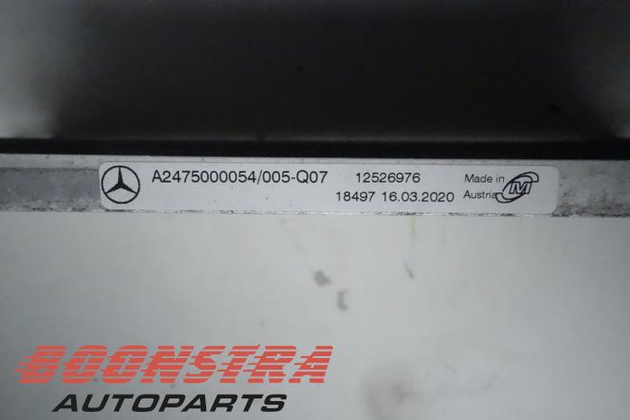 Condenseur de climatisation d'un Mercedes-Benz A (177.0) 1.3 A-180 Turbo 16V 2020