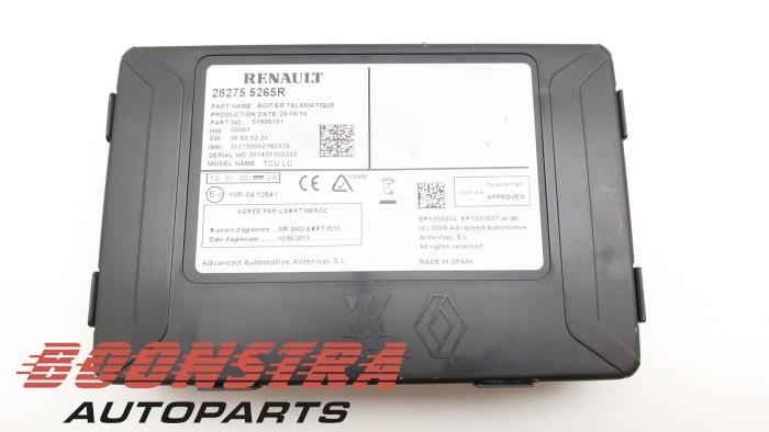 Begagnade Telefonmodul Renault Captur I (2R) 1.5 Energy dCi 90 FAP Pris € 24,95 Marginaltabell erbjuds av Boonstra Autoparts