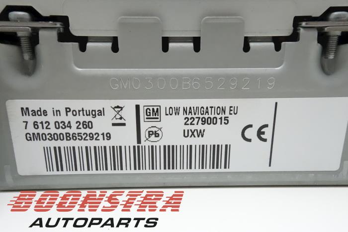 Modul nawigacji z Opel Astra J (PC6/PD6/PE6/PF6) 1.4 Turbo 16V 2011
