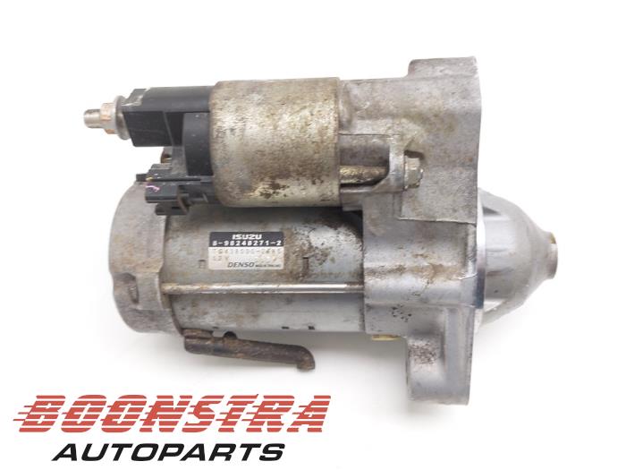 Gebrauchte Anlasser Isuzu D-Max (TFR/TFS) 1.9 DDi 4x4 Preis € 78,95 Margenregelung angeboten von Boonstra Autoparts