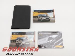 Usagé Livret d'instructions Opel Combo 2.0 CDTI 16V Prix € 36,24 Prix TTC proposé par Boonstra Autoparts