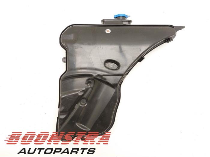Front windscreen washer reservoir from a BMW M8 Gran Coupe (G16) M8 Competition 4.4i V8 32V 2021