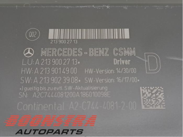 Moduł ogrzewania siedzenia z Mercedes-Benz CLS (C257) 450 EQ Boost 3.0 24V 4-Matic 2018