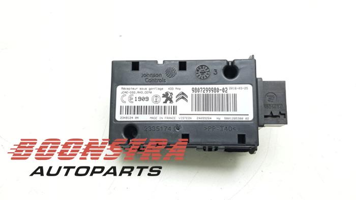Begagnade Däcktrycksmodul Peugeot 508 SW (8E/8U) 1.6 BlueHDI 120 Pris € 29,95 Marginaltabell erbjuds av Boonstra Autoparts