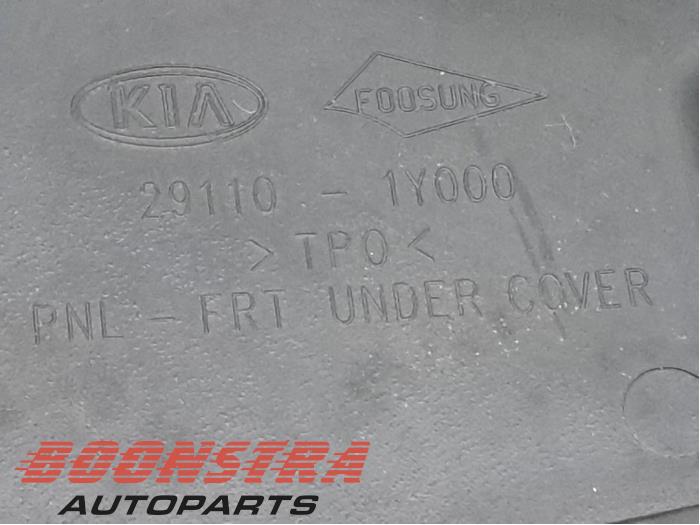 Plaque de protection sol d'un Kia Picanto (TA) 1.0 12V 2012