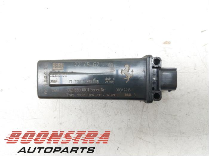 Begagnade Däcktrycksmodul Ferrari 599 GTB/GTO 6.0 V12 48V GTB Pris € 34,95 Marginaltabell erbjuds av Boonstra Autoparts