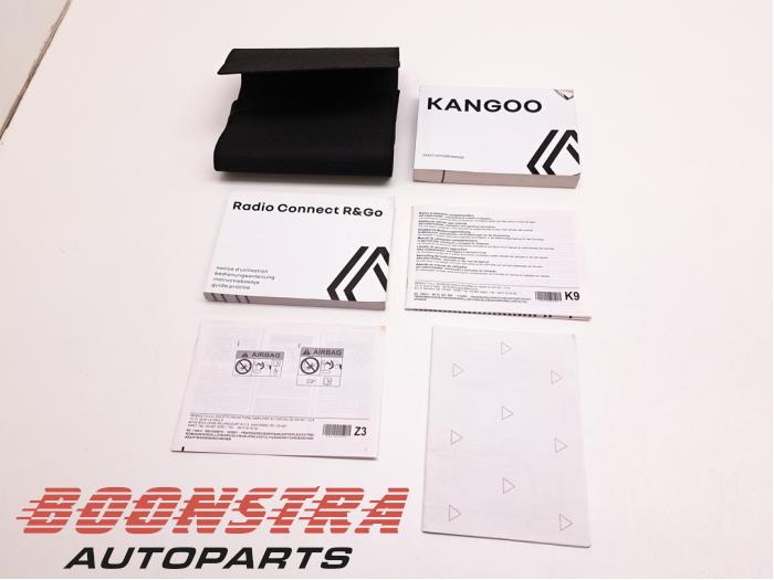 Używane Instrukcja Renault Kangoo Express (RFK) 1.5 Blue dCi 95 Cena € 30,19 Z VAT oferowane przez Boonstra Autoparts