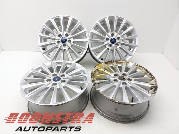 Set of wheels from a Ford C-Max (DXA) 1.5 Ti-VCT EcoBoost 150 16V 2015