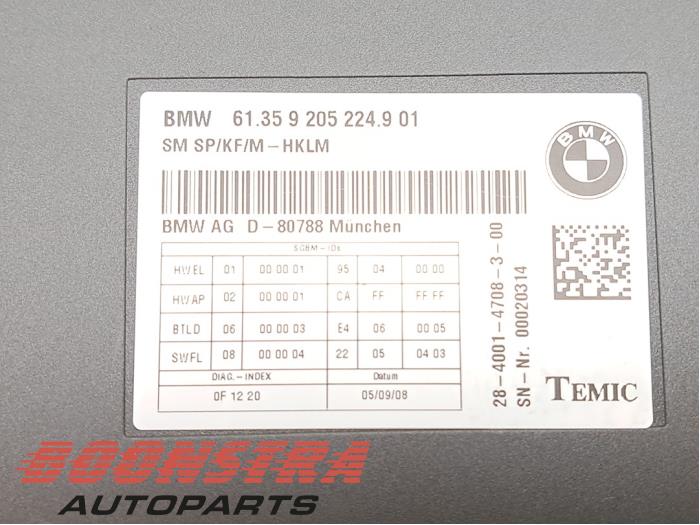 Ordinateur siège d'un BMW 7 serie (F01/02/03/04) 730d 24V 2008