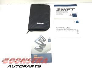 Usagé Livret d'instructions Suzuki Swift (ZA/ZC/ZD) 1.2 16V Prix € 24,95 Règlement à la marge proposé par Boonstra Autoparts