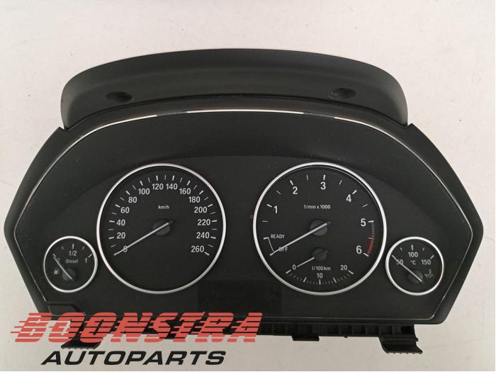 Odometer KM from a BMW 3 serie (F30) 320d 2.0 16V EfficientDynamicsEdition 2012