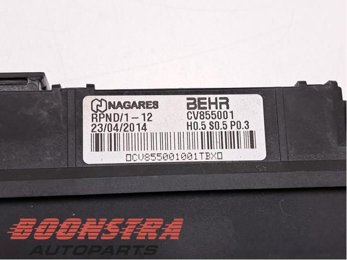 Radiador de calefactor de un Opel Zafira Tourer (P12) 1.6 CDTI 16V ecoFLEX 136 2014