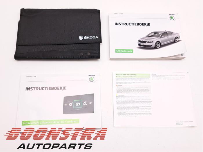 Używane Instrukcja Skoda Octavia Combi (5EAC) 1.0 TSI 12V Cena € 24,95 Procedura marży oferowane przez Boonstra Autoparts