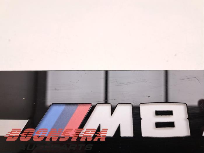 Decorative strip from a BMW M8 Gran Coupe (G16) M8 Competition 4.4i V8 32V 2021