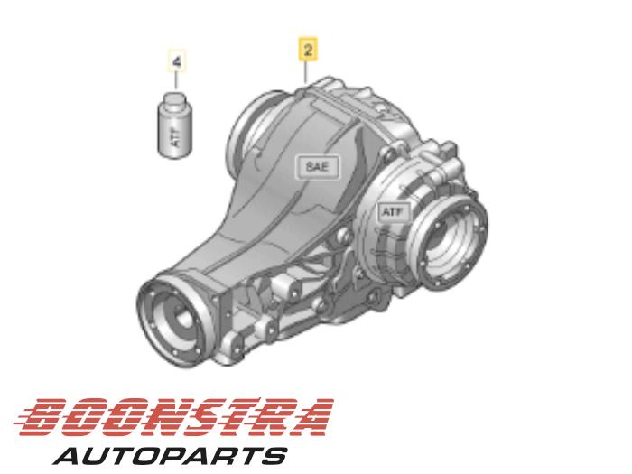 Gebrauchte Differential hinten Audi S4 Avant (B8) S4 3.0 TFSI V6 24V Preis € 1.299,95 Margenregelung angeboten von Boonstra Autoparts