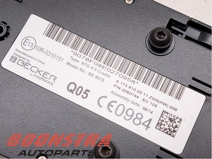Module navigation d'un Mercedes-Benz CLA (117.3) 2.2 CLA-220 CDI 16V 2014