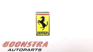 Używane Emblemat Ferrari 599 Fiorano 6.0 V12 48V GTB Cena € 220,00 Procedura marży oferowane przez Boonstra Autoparts