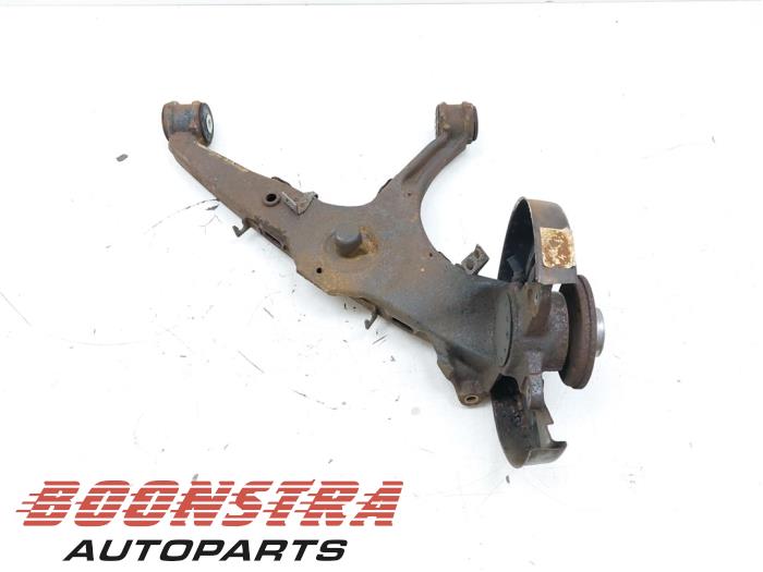 Knuckle, rear right from a Volkswagen Transporter T5 2.0 TDI DRF 2014