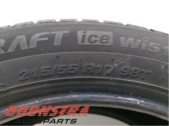Winter tyre from a Ford Mondeo V 2.0 EcoBlue