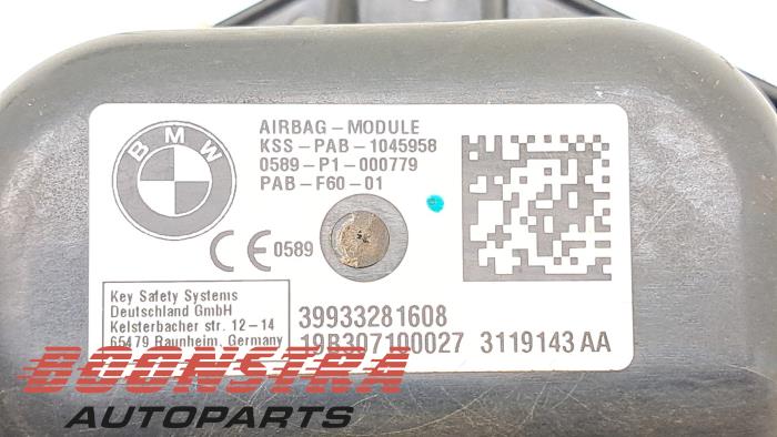 Airbag derecha (salpicadero) de un MINI Countryman (F60) 2.0 16V Cooper S 2020