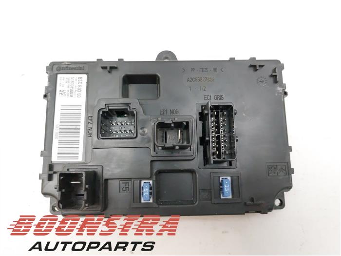 Used Body control computer Peugeot Partner (GC/GF/GG/GJ/GK) 1.6 HDI 75 Phase 1 Price € 36,24 Inclusive VAT offered by Boonstra Autoparts