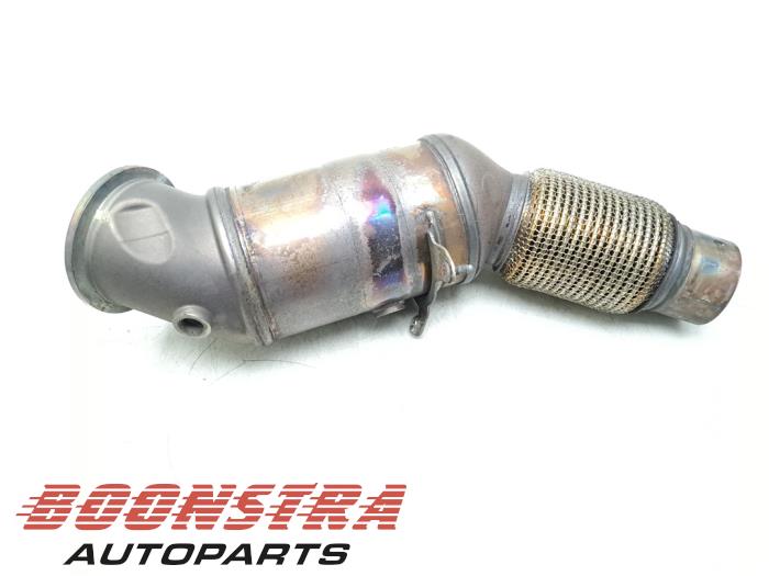 Catalytic converter from a BMW 5 serie (G30) 523i 2.0 TwinPower Turbo 16V 2018