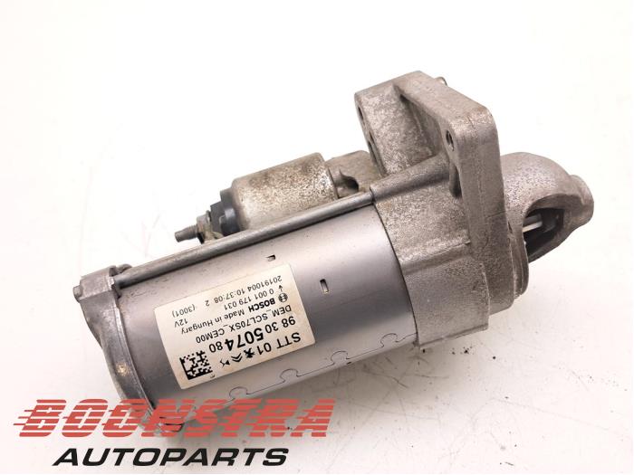 Used Starter Peugeot 208 II (UB/UH/UP) 1.2 Vti 12V PureTech 130 Price € 29,95 Margin scheme offered by Boonstra Autoparts