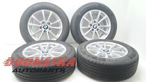 Used Set of wheels + tyres BMW 3 serie Touring (F31) 320d 2.0 16V EfficientDynamicsEdition Price € 199,95 Margin scheme offered by Boonstra Autoparts