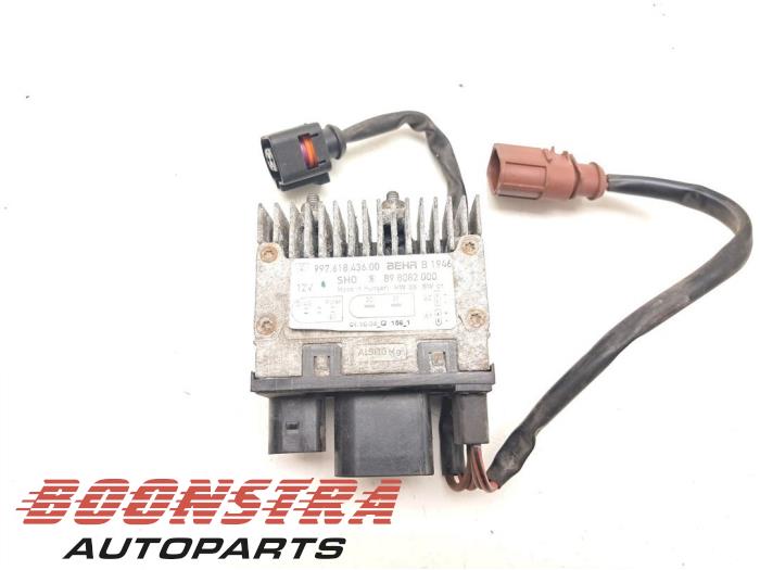 Używane Modul wentylator Porsche Boxster (987) 3.2 S 24V Cena € 49,95 Procedura marży oferowane przez Boonstra Autoparts
