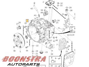 Używane Skrzynia biegów Volvo V60 II (ZW) 2.0 D4 16V Cena € 825,62 Procedura marży oferowane przez Boonstra Autoparts