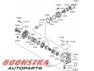 Begagnade Fördelningslåda 4x4 Kia Sorento III (UM) 2.2 CRDi 16V VGT 4x4 Pris € 450,00 Marginaltabell erbjuds av Boonstra Autoparts