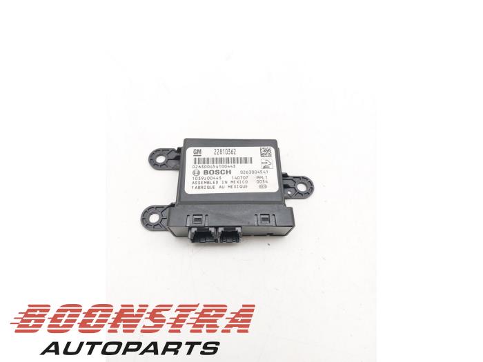 Begagnade PDC-modul Opel Astra J Sports Tourer (PD8/PE8/PF8) 1.6 CDTI 16V Pris € 24,95 Marginaltabell erbjuds av Boonstra Autoparts