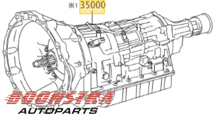 Usagé Boite de vitesses Lexus IS (E3) 250 2.5 16V Prix € 600,00 Règlement à la marge proposé par Boonstra Autoparts