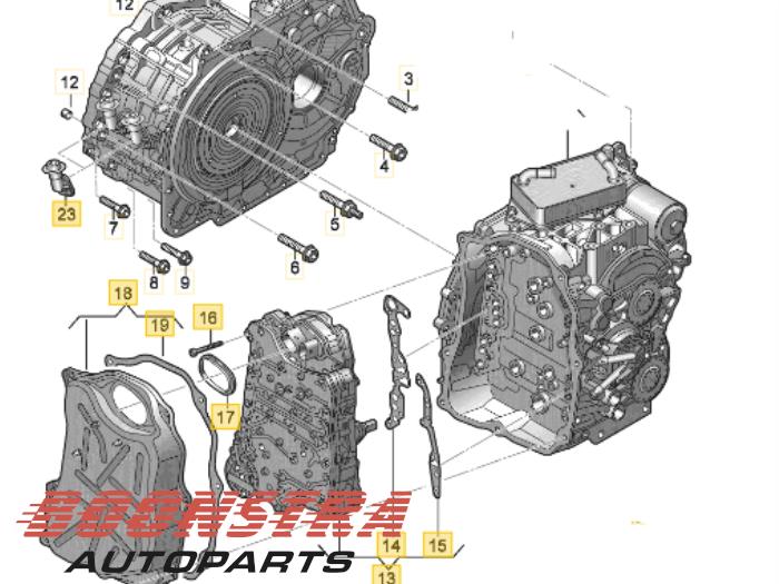 Gebrauchte Getriebe Volkswagen Passat Variant (3G5) 1.4 TSI GTE 16V Preis € 2.749,50 Margenregelung angeboten von Boonstra Autoparts