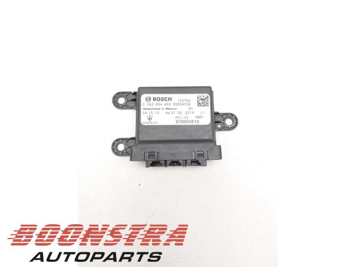 Begagnade PDC-modul Maserati Quattroporte VI 3.0 Diesel Pris € 73,95 Marginaltabell erbjuds av Boonstra Autoparts