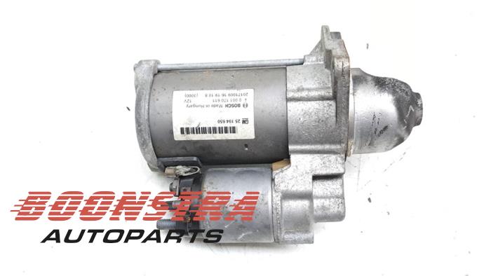 Used Starter Opel Corsa E 1.4 16V Price € 24,95 Margin scheme offered by Boonstra Autoparts