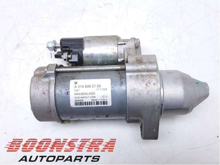 Begagnade Startmotor Mercedes GLC Coupe (C253) 2.0 250 16V 4-Matic Pris € 34,95 Marginaltabell erbjuds av Boonstra Autoparts