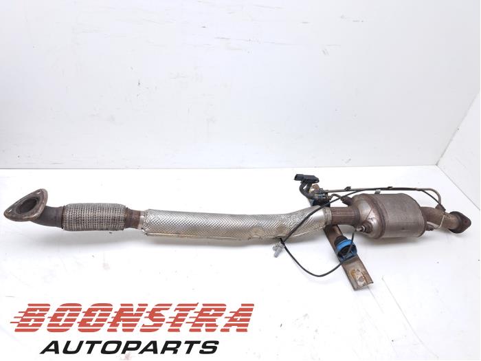 Gebrauchte Auspuff Mitteldämpfer Opel Corsa E 1.0 SIDI Turbo 12V Preis € 369,95 Margenregelung angeboten von Boonstra Autoparts