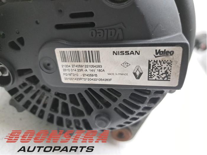 Dynamo from a Renault Trafic (1FL/2FL/3FL/4FL) 2.0 dCi 16V 145 2022
