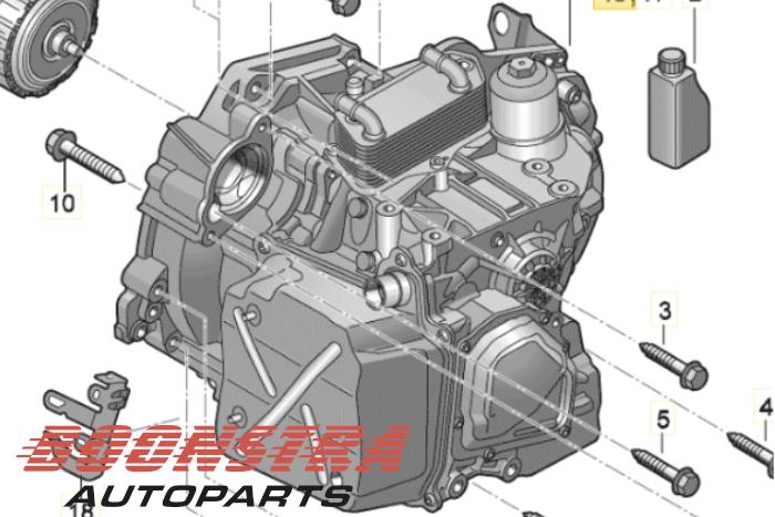 Gebrauchte Getriebe Volkswagen Polo VI (AW1) 2.0 GTI Preis € 1.249,00 Margenregelung angeboten von Boonstra Autoparts