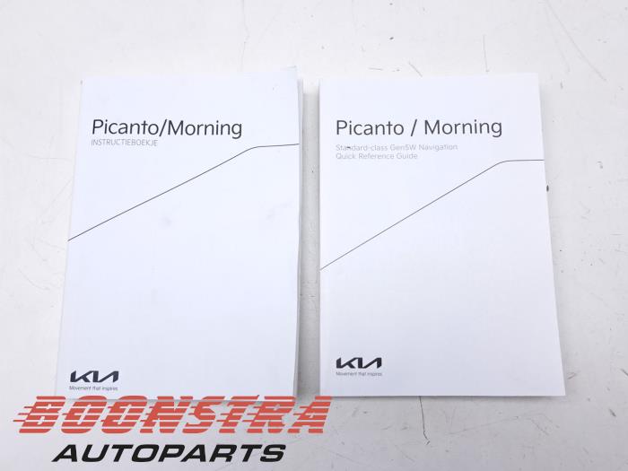 Używane Instrukcja Kia Picanto (JA) 1.0 DPI 12V Cena € 24,95 Procedura marży oferowane przez Boonstra Autoparts