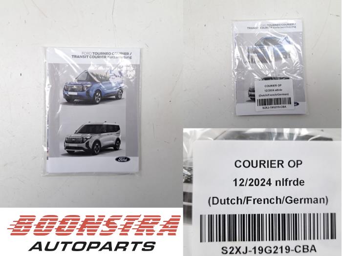 Nowe Instrukcja Ford Transit Courier 1.0 EcoBoost 125 Cena € 42,29 Z VAT oferowane przez Boonstra Autoparts