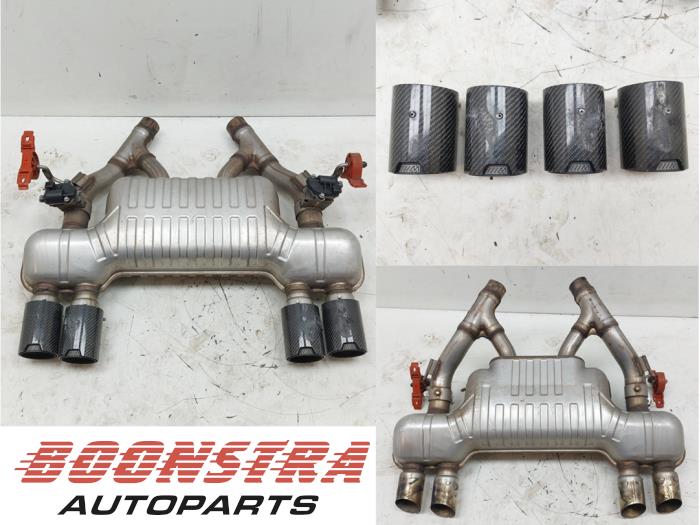 Gebrauchte Auspuff Enddämpfer BMW M4 (F83) 3.0 24V Turbo Competition Package Preis € 949,00 Margenregelung angeboten von Boonstra Autoparts