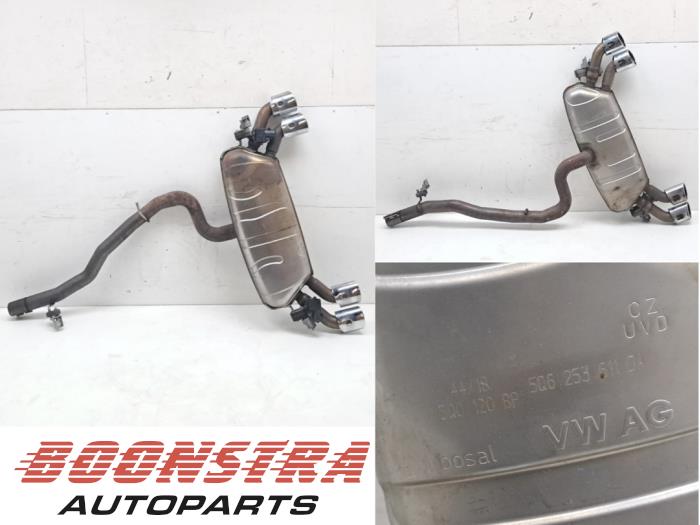 Gebrauchte Auspuff Enddämpfer Volkswagen Golf VII (AUA) 2.0 R 4Motion 16V Preis € 499,95 Margenregelung angeboten von Boonstra Autoparts