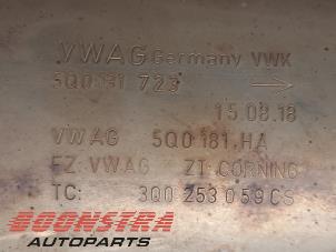 Katalysator van een Volkswagen Golf VII (AUA) 2.0 R 4Motion 16V 2019