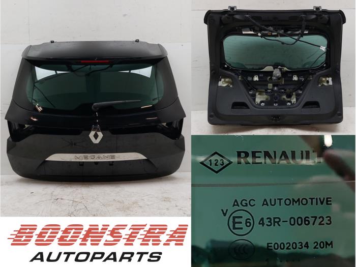 Begagnade Baklucka Renault Megane IV Estate (RFBK) 1.3 TCE 160 16V Pris € 299,95 Marginaltabell erbjuds av Boonstra Autoparts