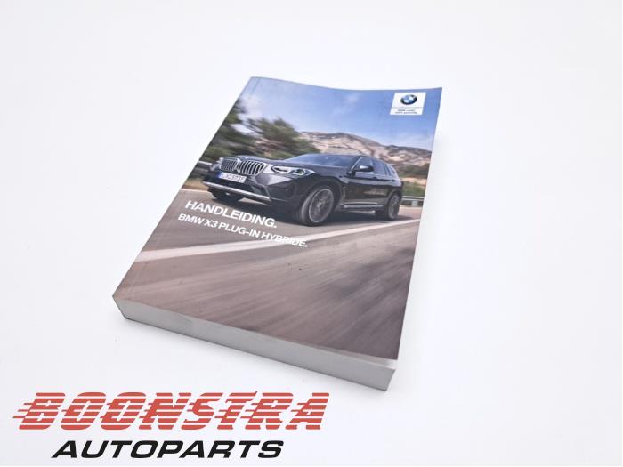 Używane Instrukcja BMW X3 Van (G01) Cena € 39,95 Z VAT oferowane przez Boonstra Autoparts
