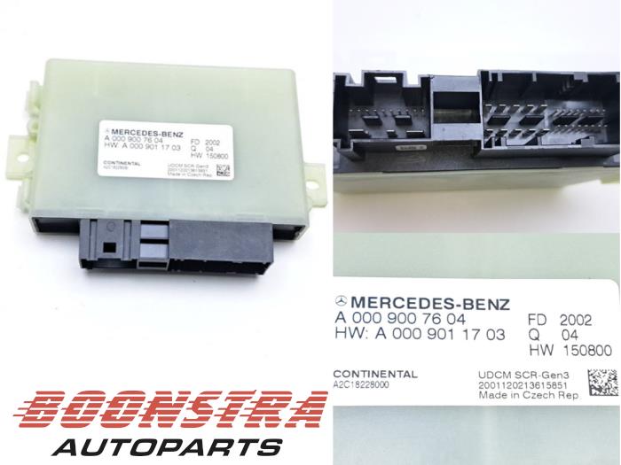 Usagé Ordinateur Adblue Mercedes Sprinter 3,5t (907.6/910.6) 319 CDI 3.0 V6 24V RWD Prix € 66,49 Prix TTC proposé par Boonstra Autoparts