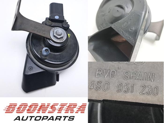Używane Klakson Audi R8 (4S3/4SP) 5.2 V10 Plus Quattro Cena € 44,95 Procedura marży oferowane przez Boonstra Autoparts