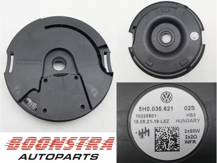 Begagnade Bashögtalare Volkswagen Golf VIII (CD1) 2.0 TSI R 16V 4Motion Pris € 74,95 Marginaltabell erbjuds av Boonstra Autoparts